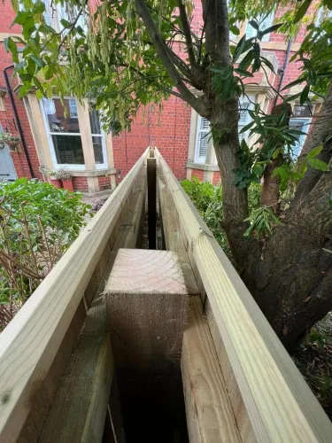 Double Boarded Garden Fencing for Both Sides (image 4 of 5)