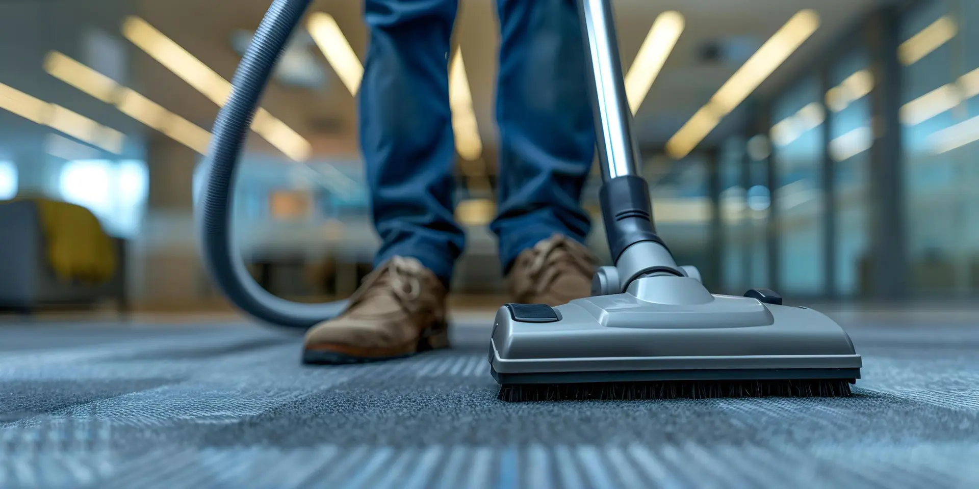 How often should an office carpet be cleaned