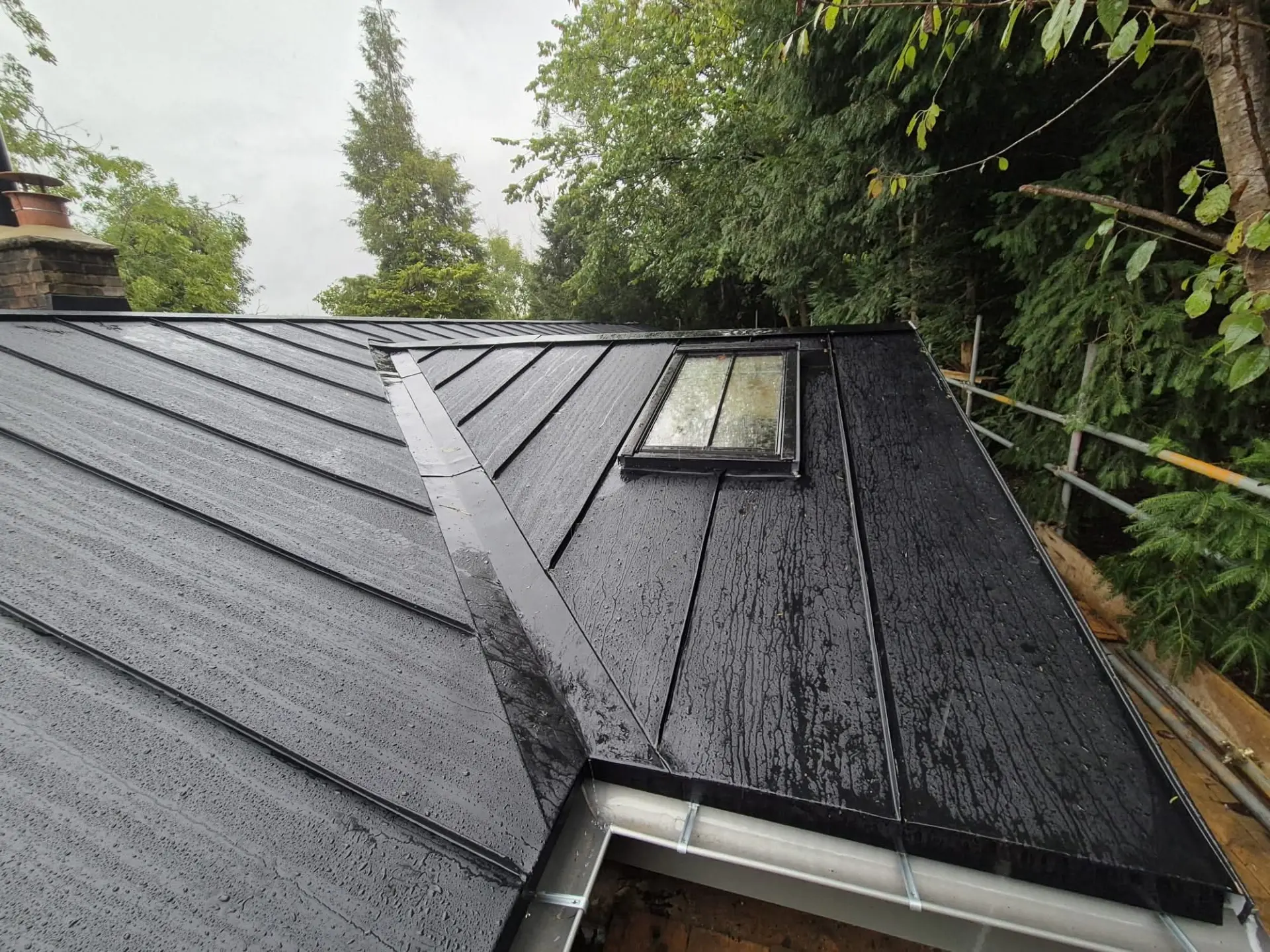 Roofing and cladding quote for a metal roof project
