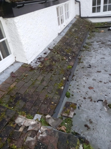 Roof Section Repair and Tile Replacement (image 2 of 3)