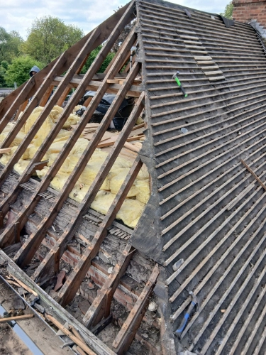 Full Roof Strip and New Tile Installation (image 5 of 13)