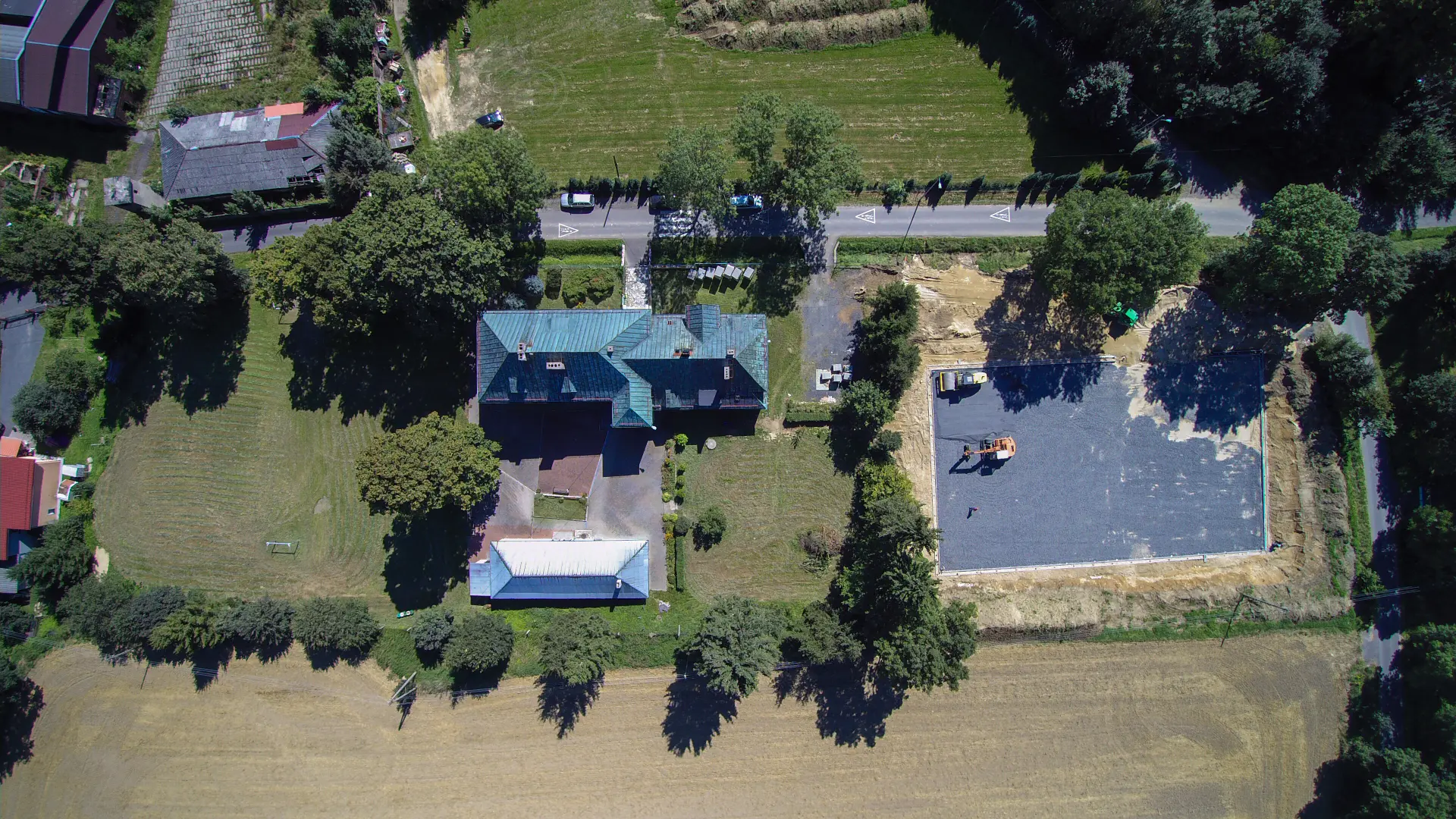 Aerial property photo