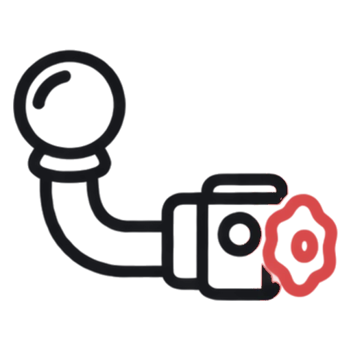 Removable towbar icon