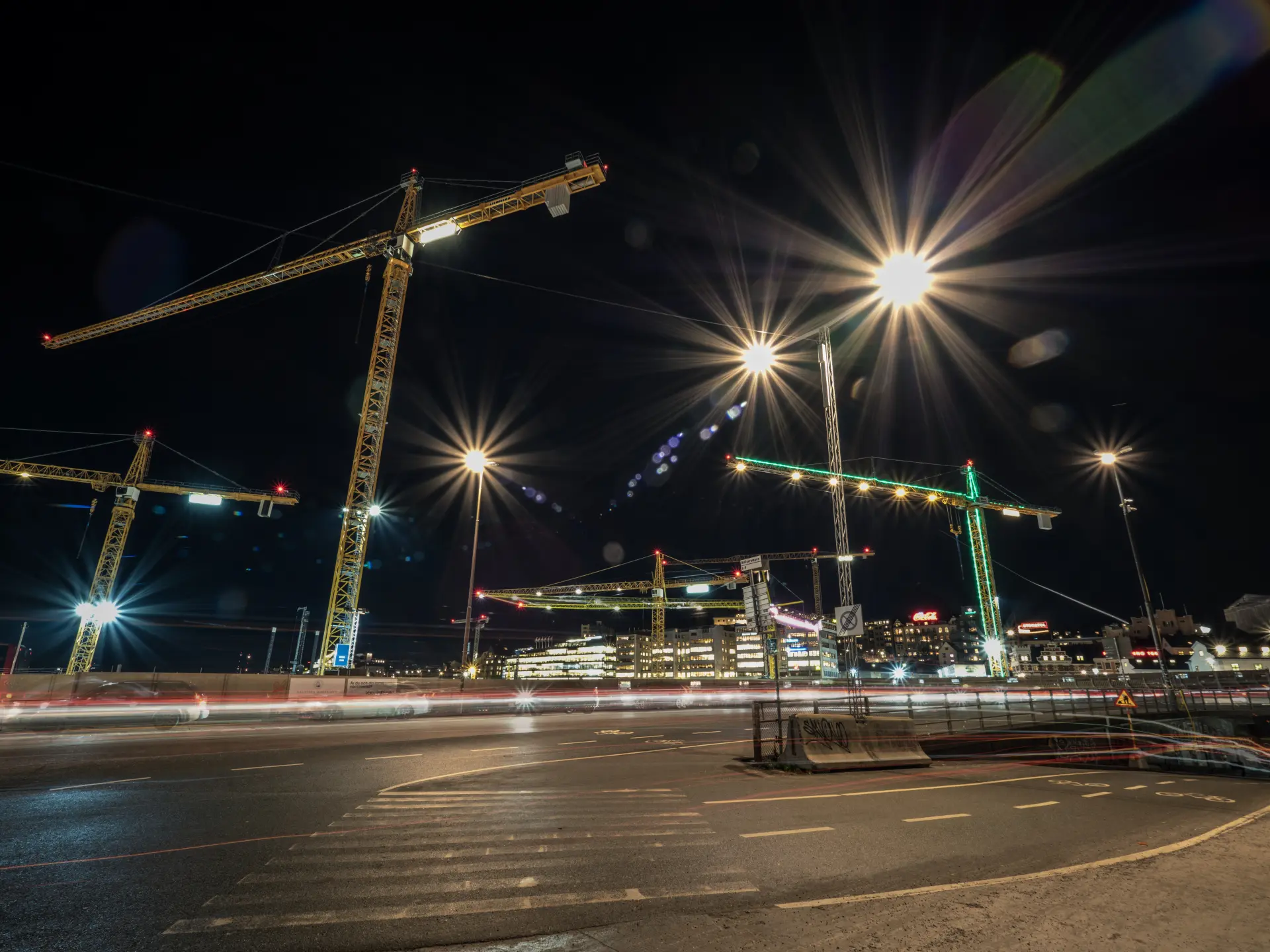 Construction Lighting Towers Surrey