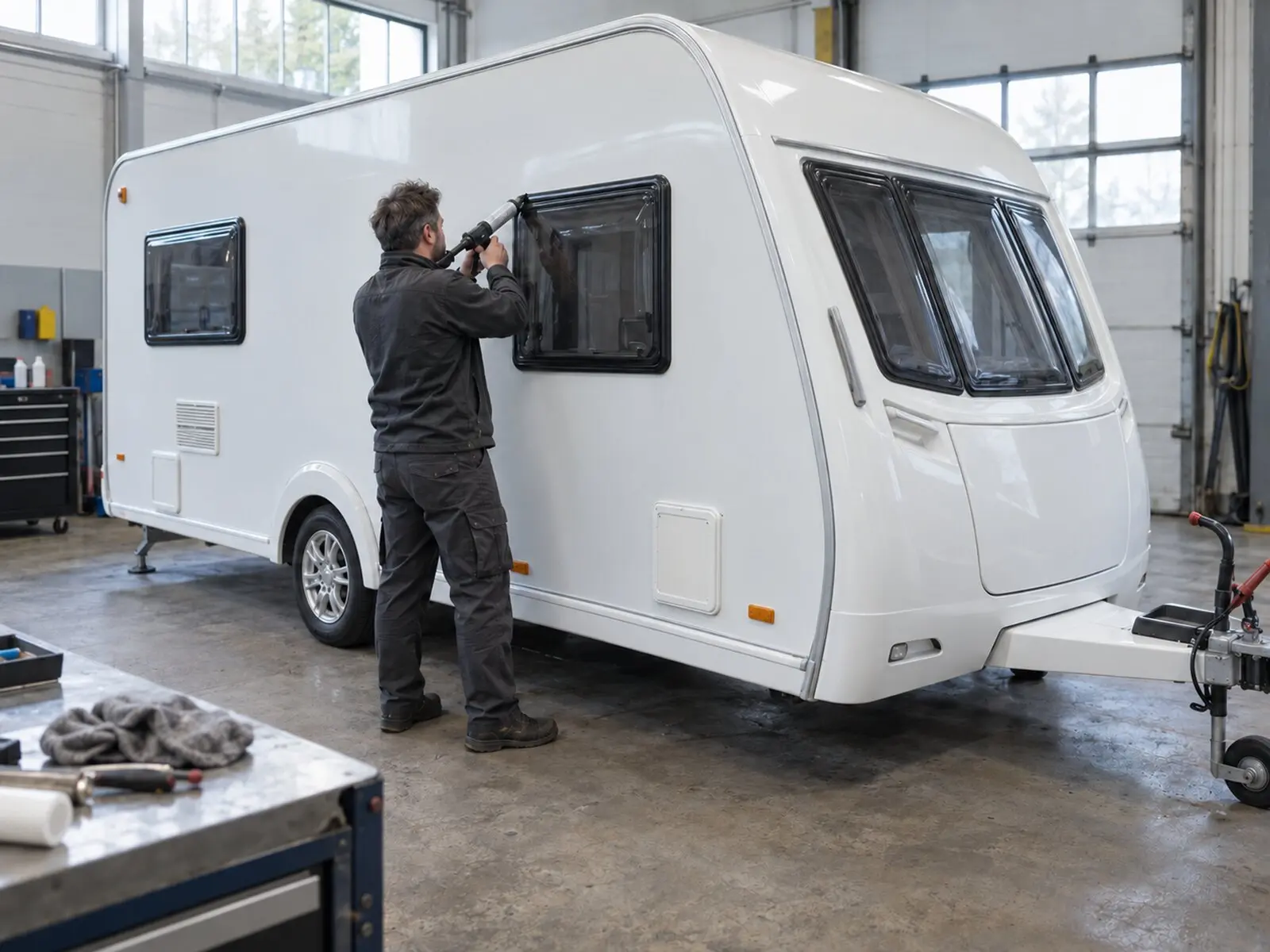 Caravan and motorhome repairs in Hitchin