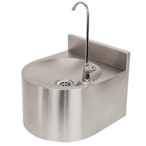 HWC009 Wall Mounted Stainless Steel Fountain
