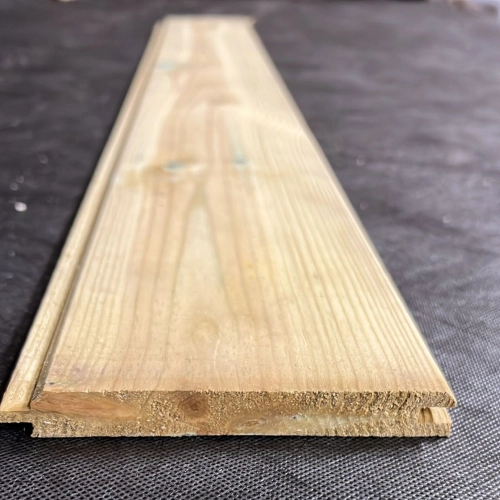 Scandinavian Redwood Pressure Treated Tongue and Groove Cladding - 3.6m