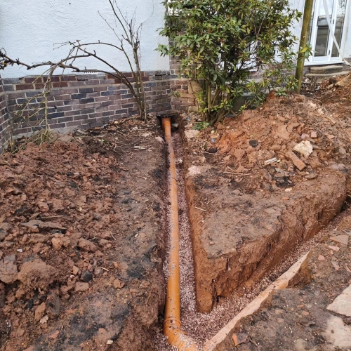 Rainwater Drainage Installation &ndash; February 2025 (image 2 of 5)