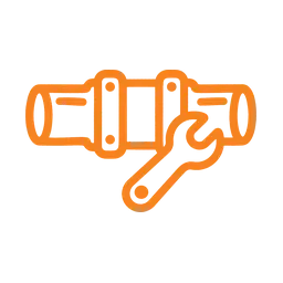 Drain repair icon: Clear or Repair