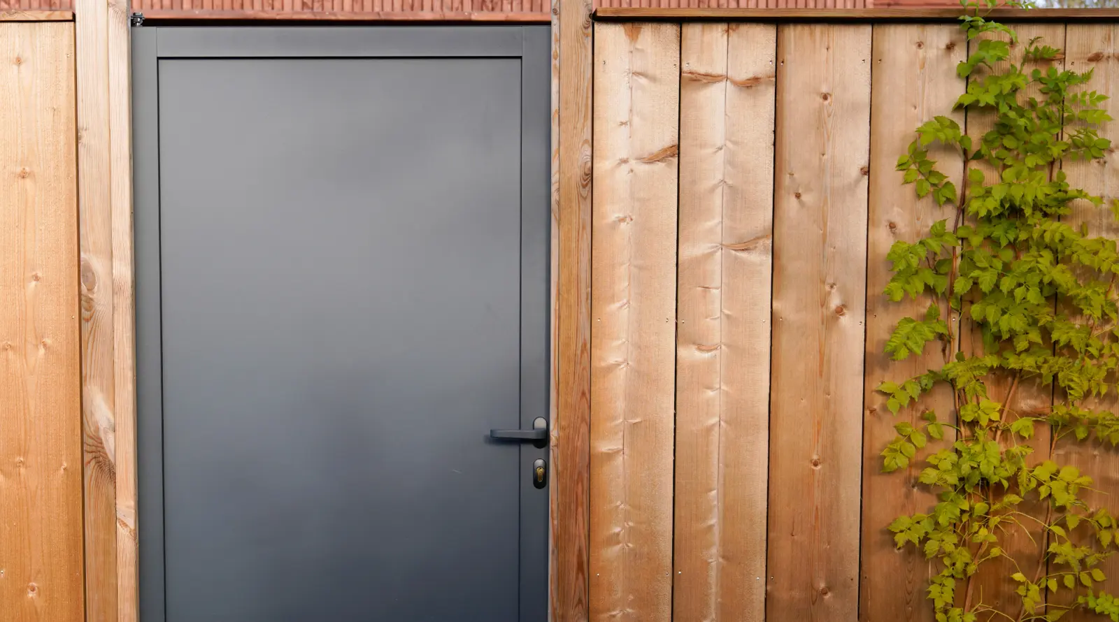 A made-to-measure steel door