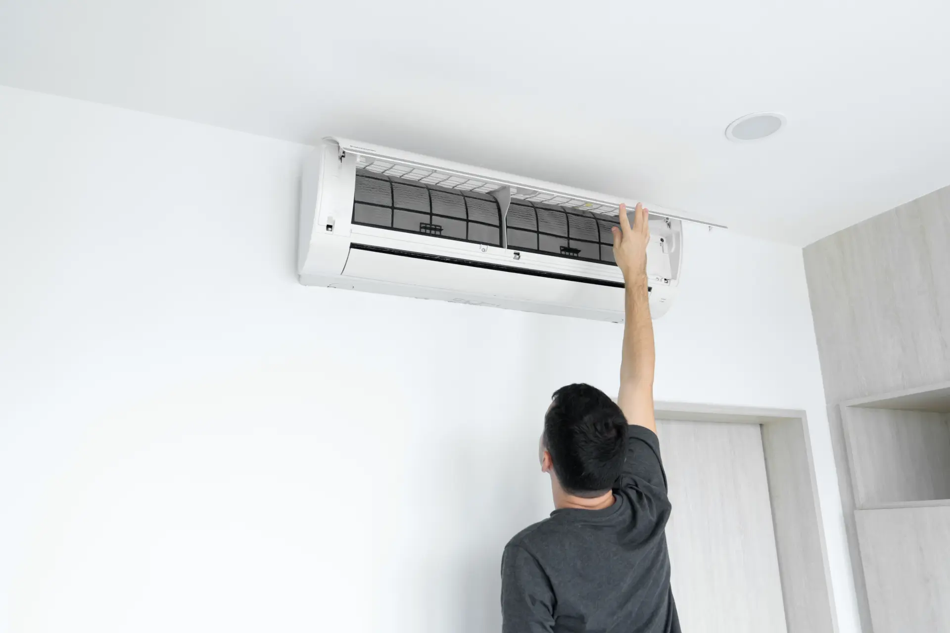 Checking Air Conditioning Unit - Unusual Noises or Smells