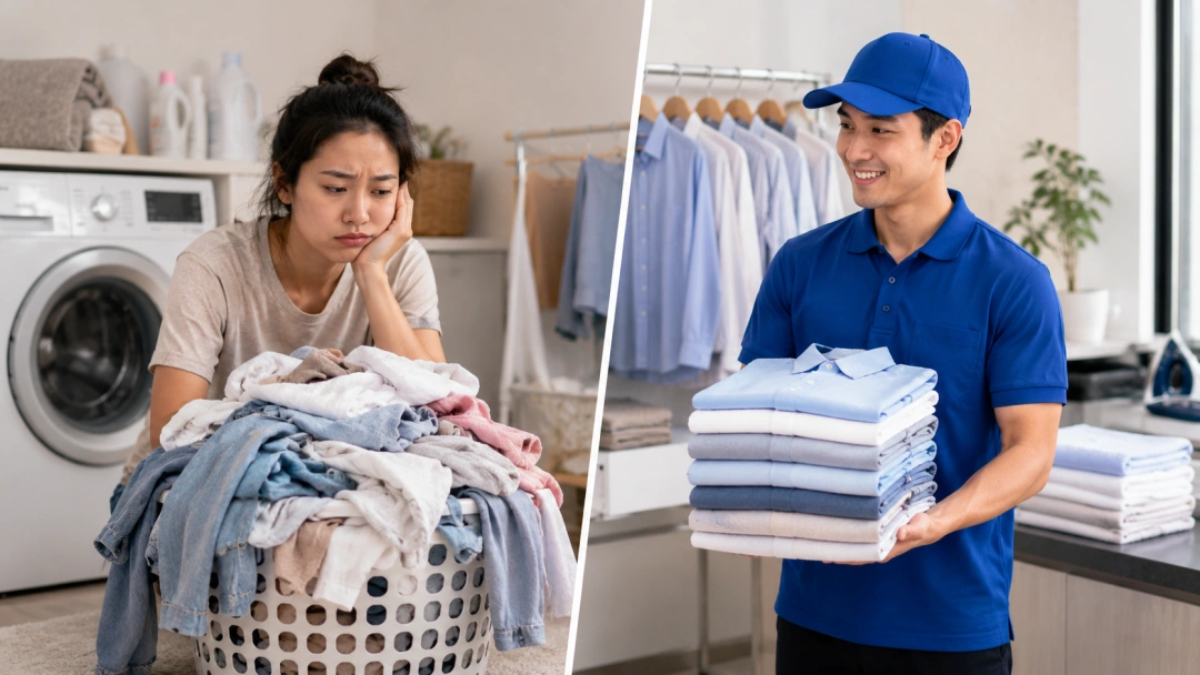 Laundry Service Vs Doing Laundry At Home