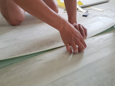 Linoleum Floor Repair
