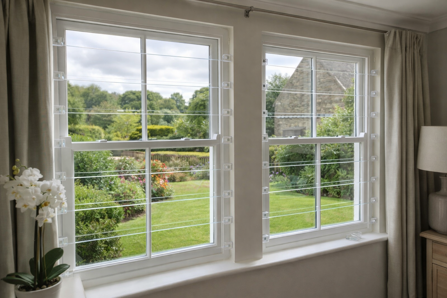 Transparent Burglar Bars