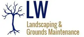 LW Landscaping and Grounds Maintenance Logo