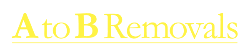 A to B removals Logo