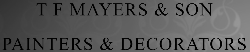 TF Mayers & Son Painters & Decorators Logo