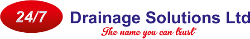 24/7 Drainage Solutions Logo