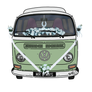 Vintage Campervan Wedding Hire Logo