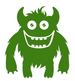 Green Monster Pest Control Logo