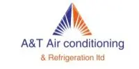 A & T Air Conditioning And Refrigeration Logo