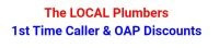 The LOCAL Plumbers - SAME DAY SERVICE Logo