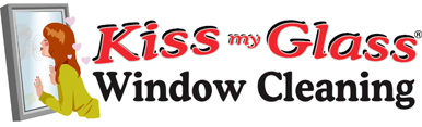 Kiss My Glass Window Cleaning Logo