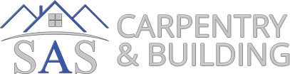 S A S Carpentry & Building Logo