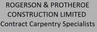 Rogerson and Protheroe Construction Ltd Logo