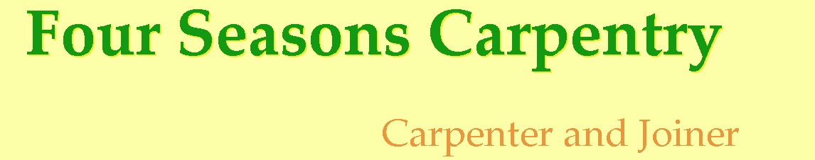 Four Seasons Carpentry Logo