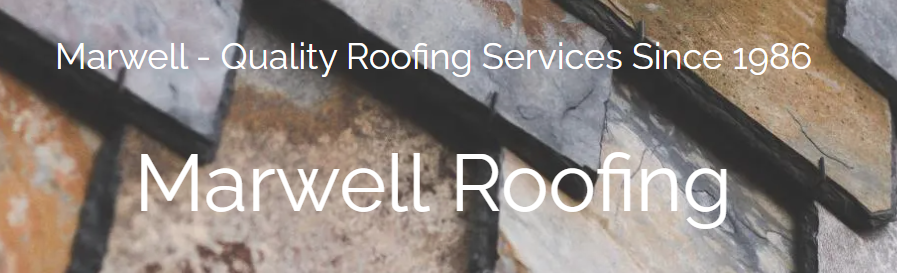 Marwell Roofing Logo