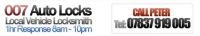 007 Auto Locksmiths Logo