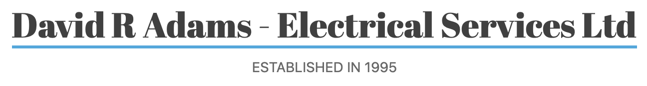 David R Adams Electrical Services Ltd Logo
