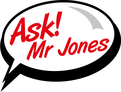 Ask! Mr Jones Logo