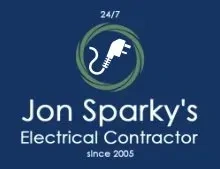 Jon Sparky's Electrical Contractor Logo