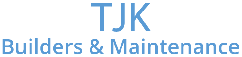 T J K Builders & Roofing Logo