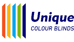 Unique Colour Blinds Logo