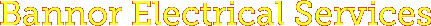 Bannor Electrical Services Logo
