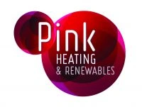 Pink Heating Logo