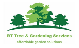 R.T Tree And Garden Services Logo