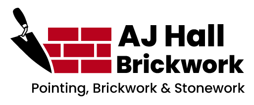 AJ Hall Brickwork Logo