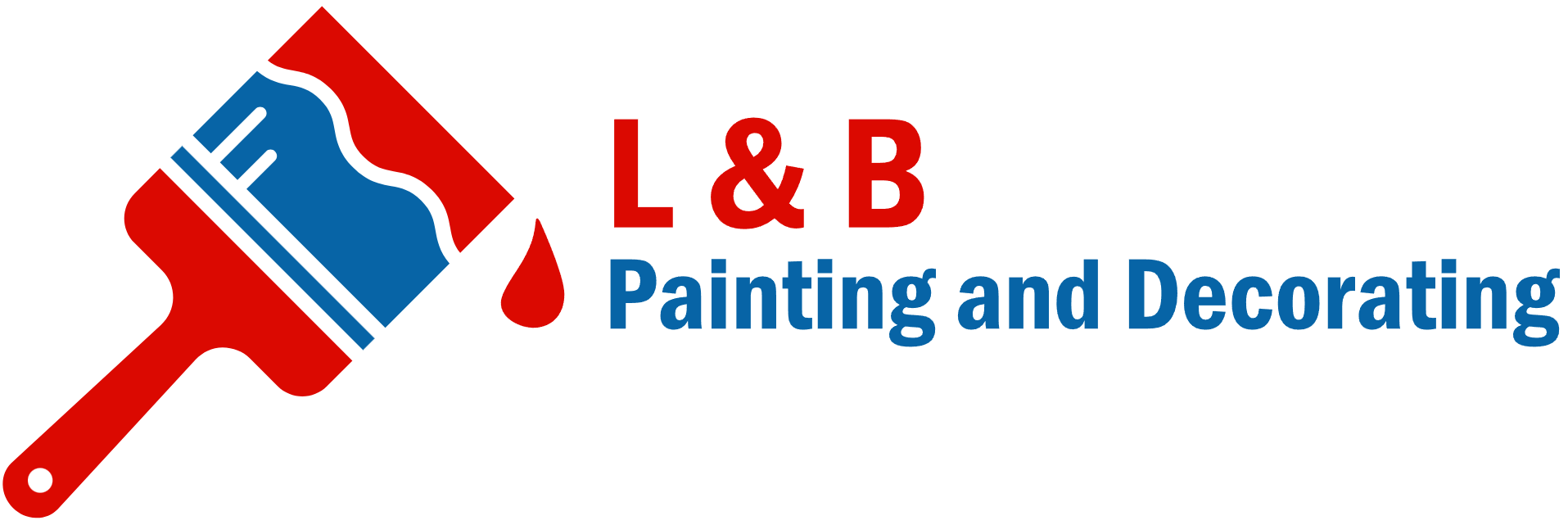 L And B Painting And Decorating Logo