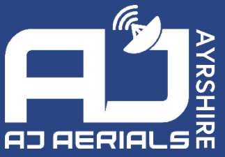 AJ Aerials Ayrshire Logo