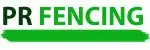 P R Fencing Logo