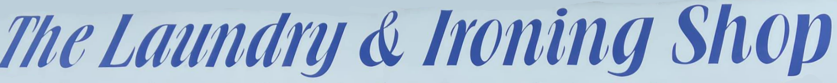 The Laundry and Ironing Shop