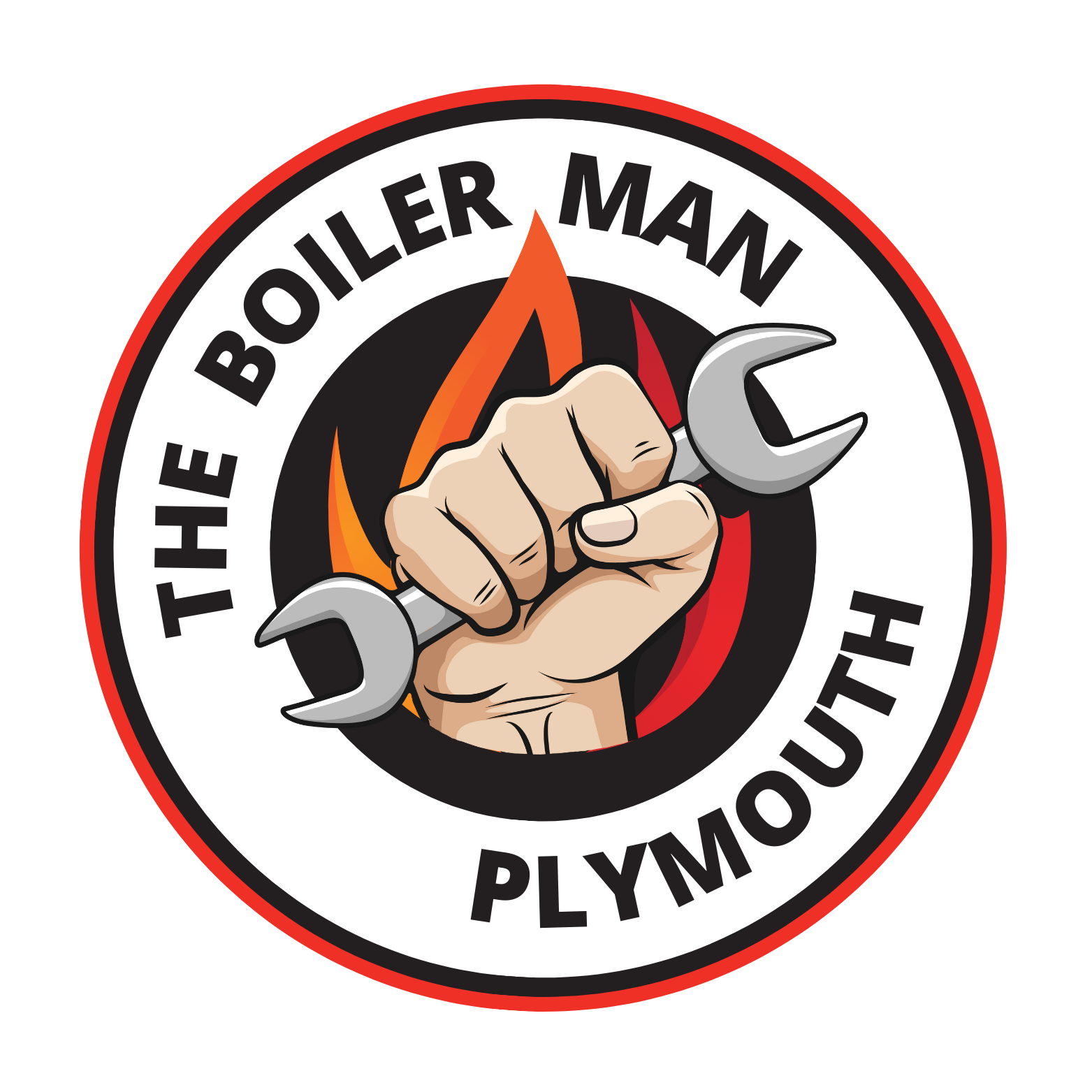 The Boilerman Plymouth Logo