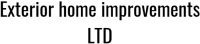 Exterior home improvements LTD Logo