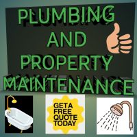 Plumbing and property maintenance Logo